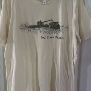 Cream Graphic T-Shirt